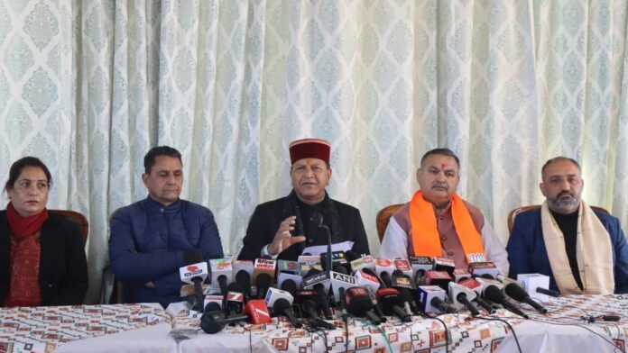 Rajeev Bindal Press Conference Shimla